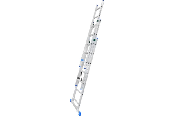 Лестница трехсекционная LadderBel LS312 (раб.высота 8.4м)